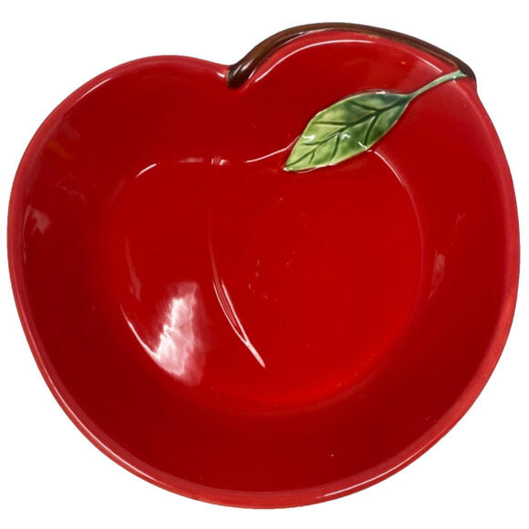 Plentiful Pantry Red Cherry Baking Dish Stonewear Harvest Decor - Picture 1 of 3